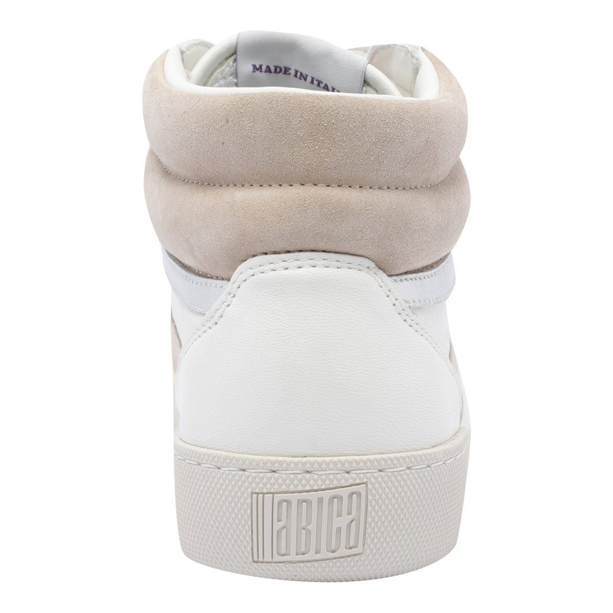 Abica Sneakers White Calf Leather/rubber Sole