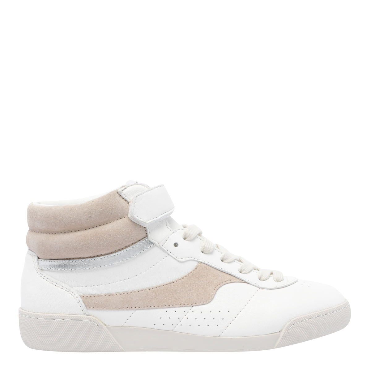 Abica Sneakers White Calf Leather/rubber Sole