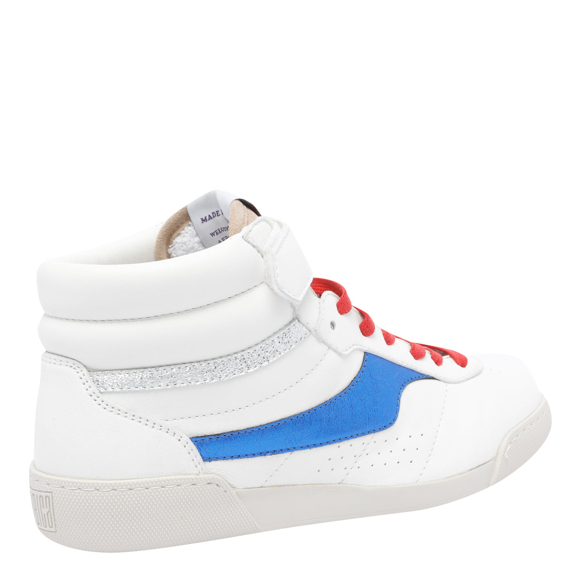 Abica Sneakers White Calf Leather/rubber Sole