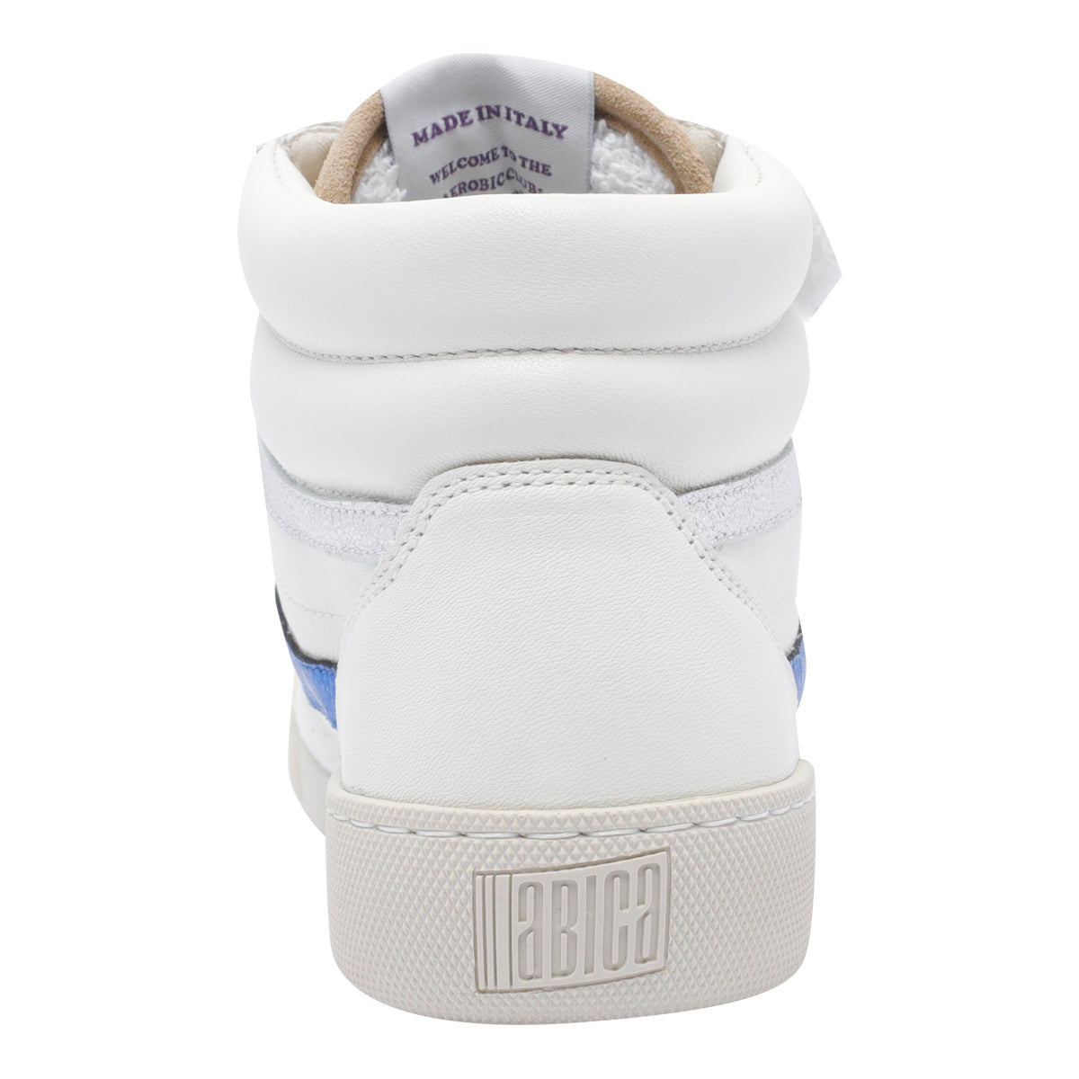 Abica Sneakers White Calf Leather/rubber Sole