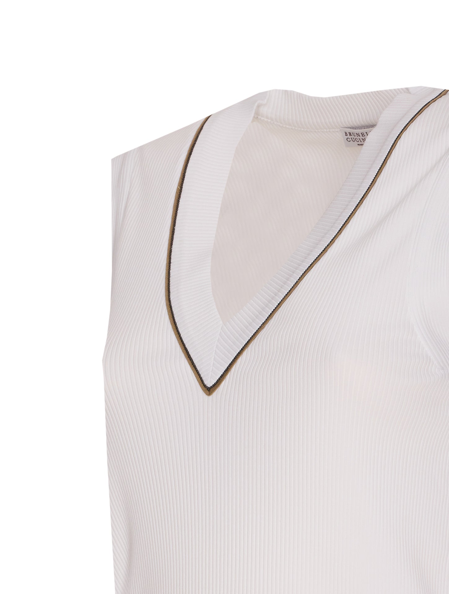 Brunello Cucinelli T-Shirts And Polos White Cotton