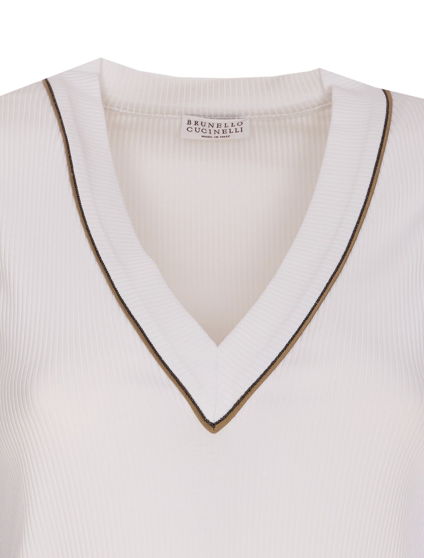 Brunello Cucinelli T-Shirts And Polos White Cotton