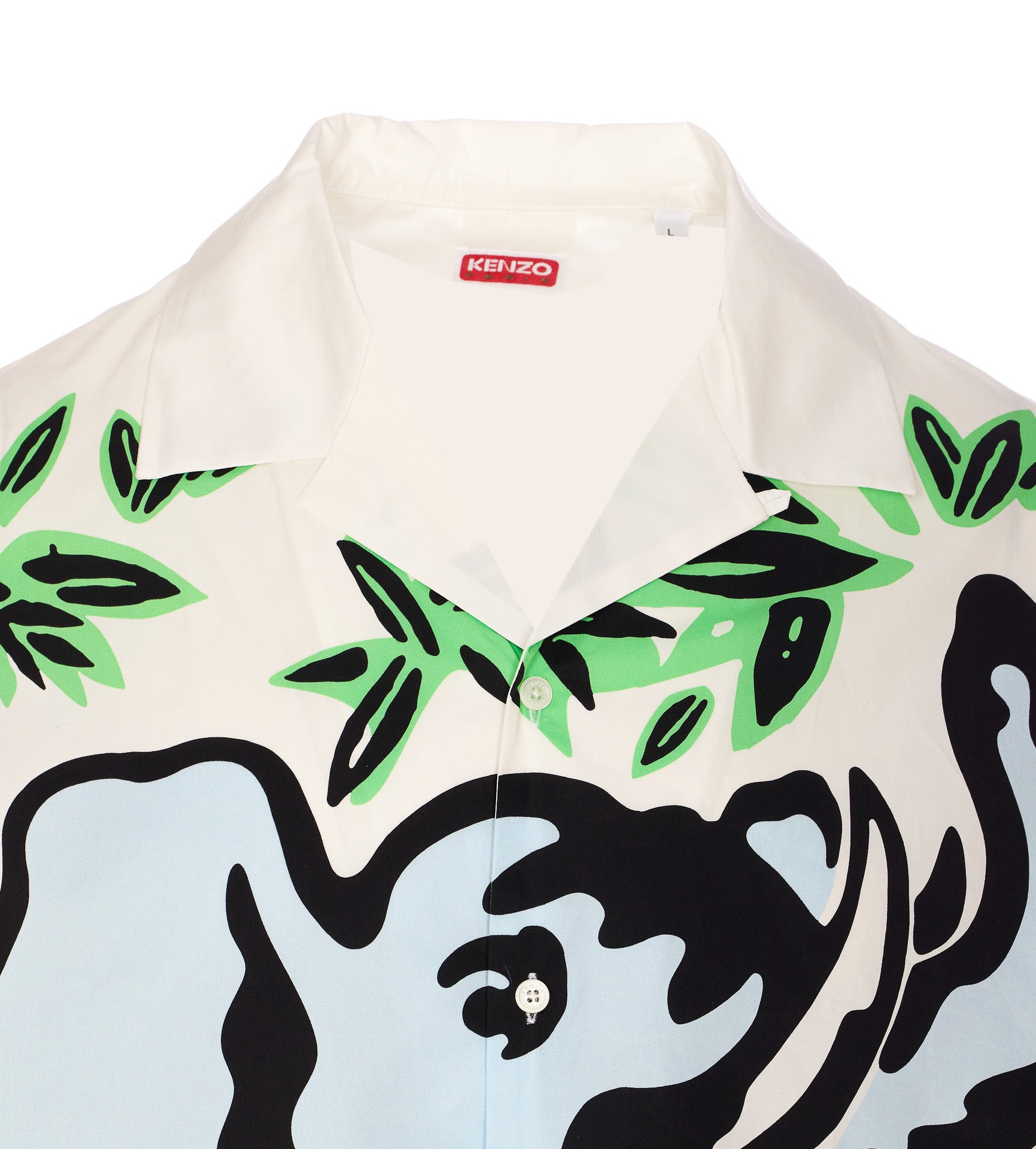Kenzo Shirts White Cotton