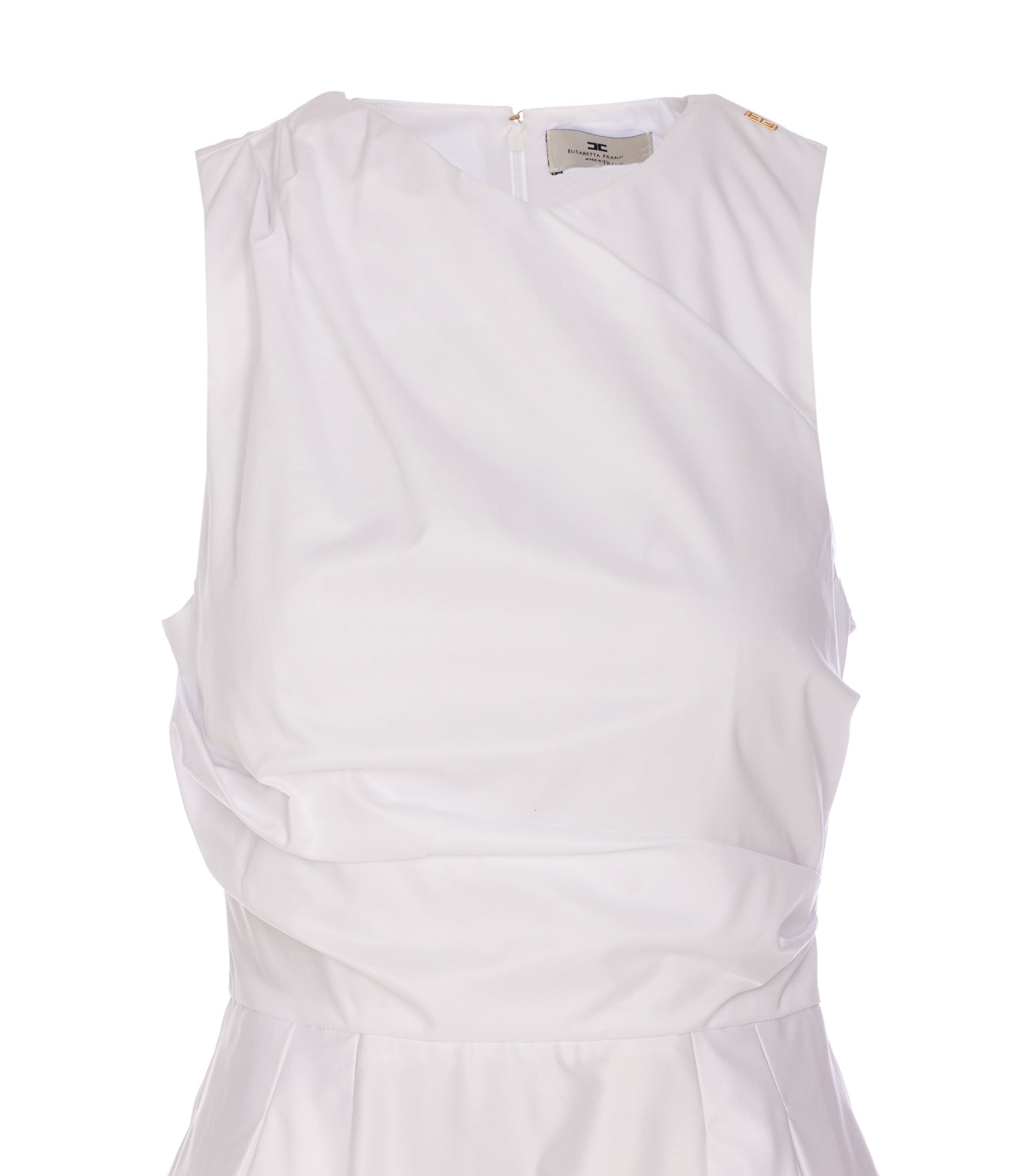 Elisabetta Franchi Dresses White Cotton
