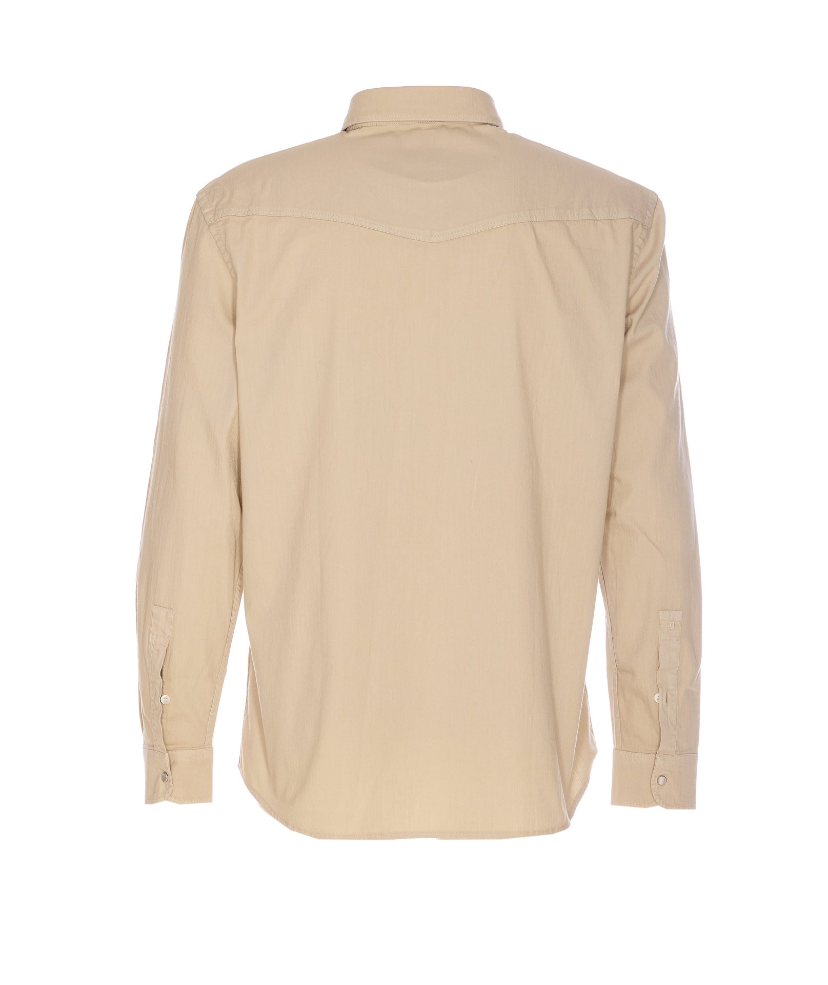 Dondup Shirts Beige Cotton