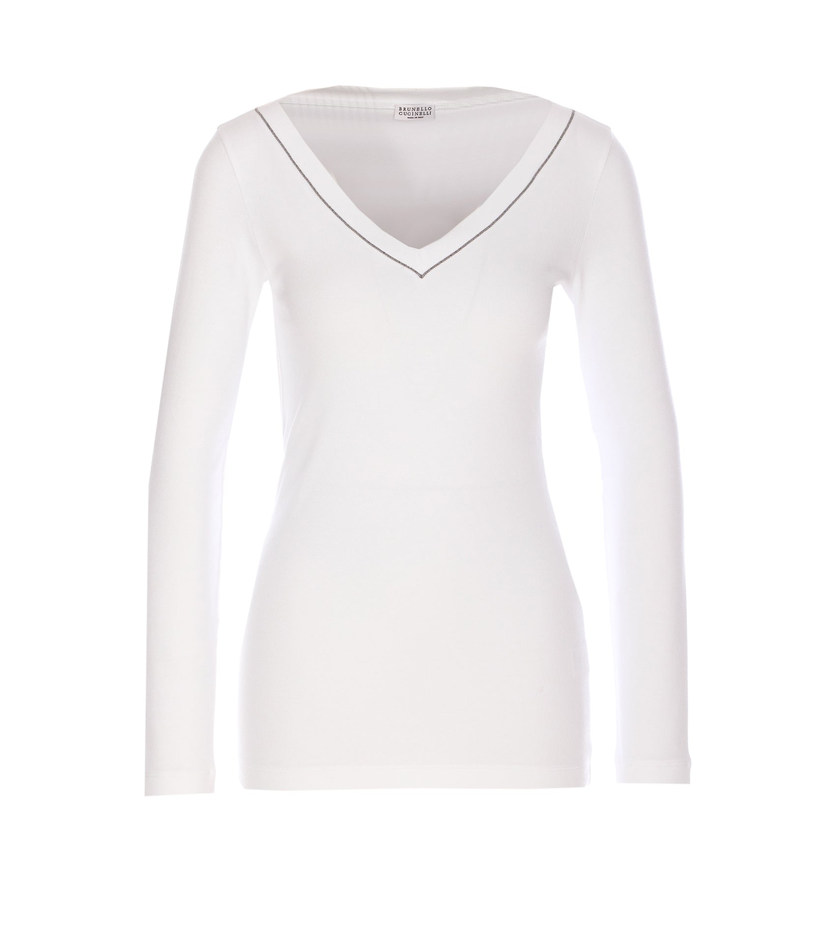 Brunello Cucinelli Sweaters White Cotton
