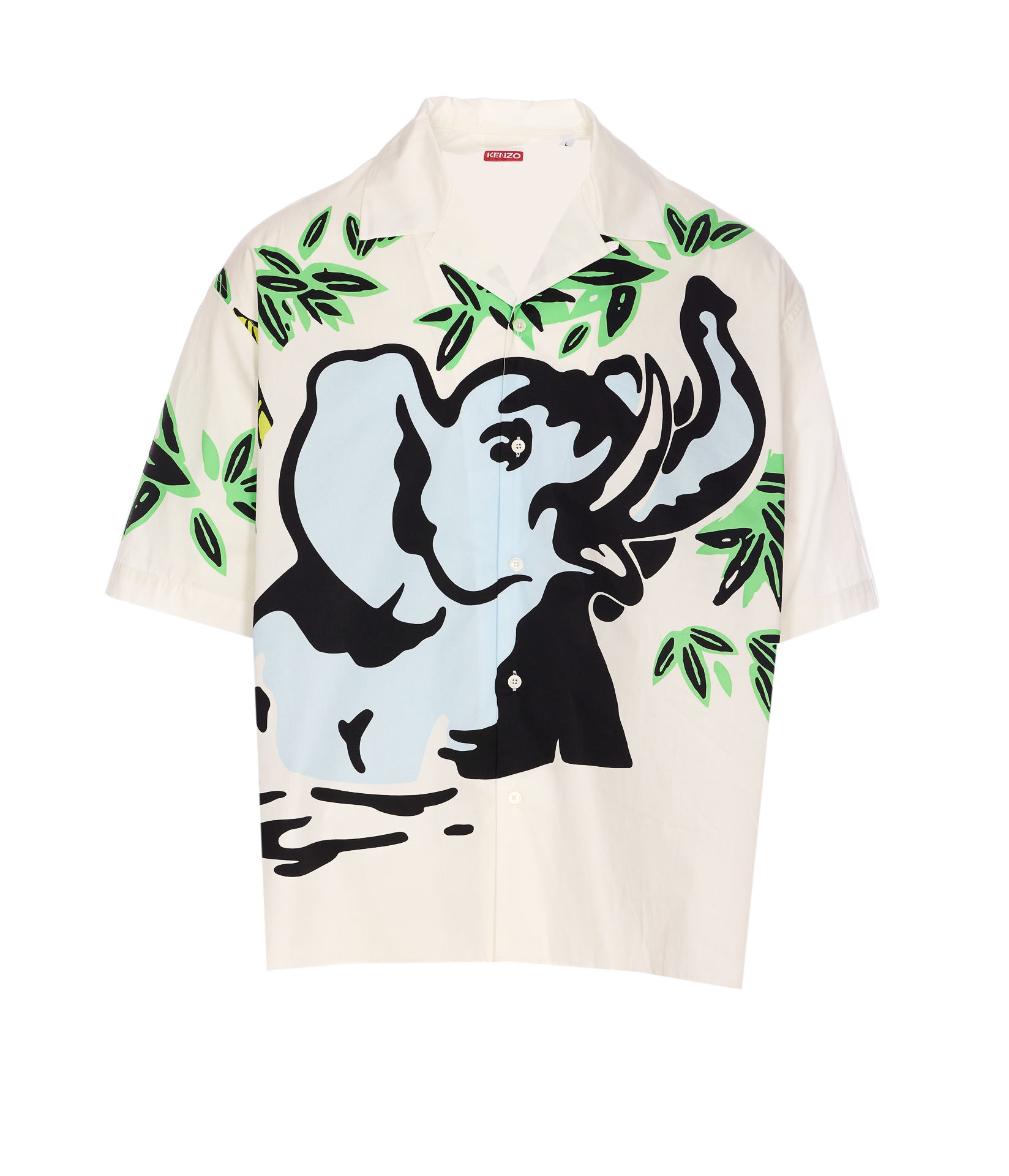 Kenzo Shirts White Cotton