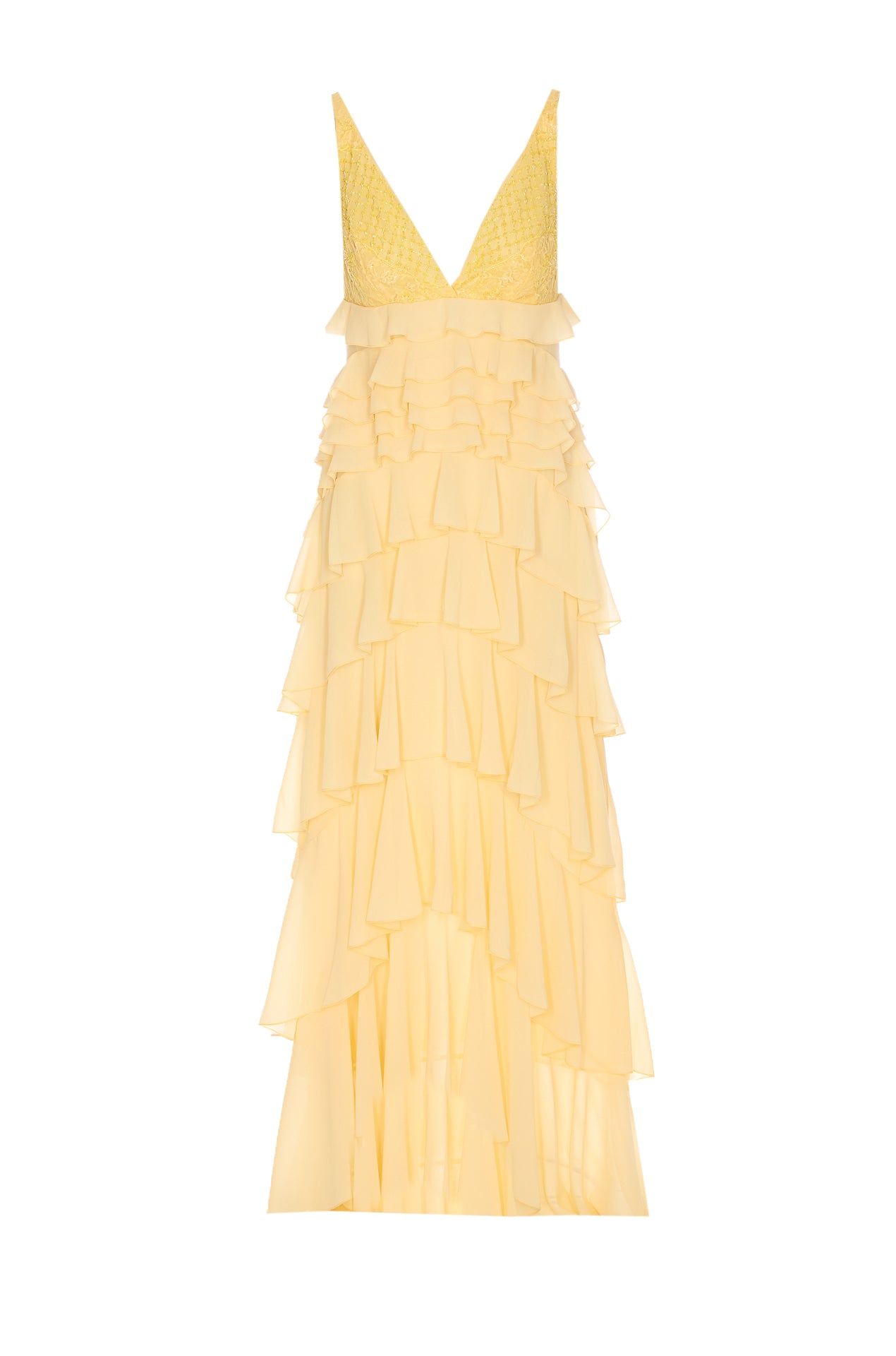 Elisabetta Franchi Dresses Yellow Polyester