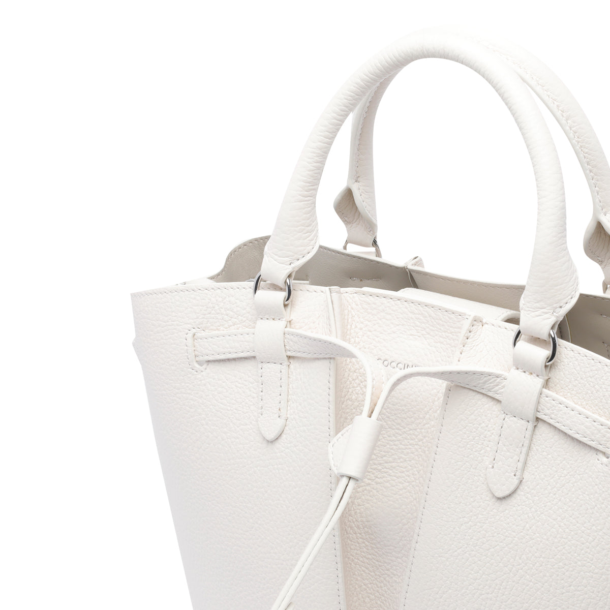 Coccinelle Bags White Calf Leather