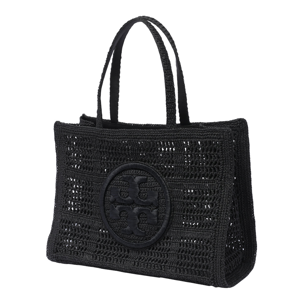 Tory Burch Bags Black Raffia