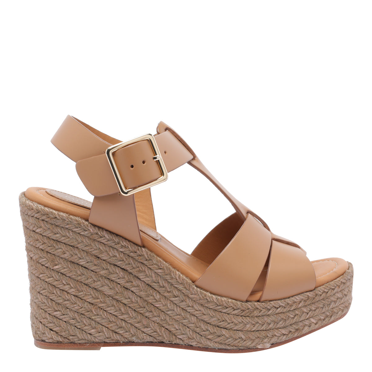 Paloma Barcelò Sandals Beige Calf Leather/rubber Sole