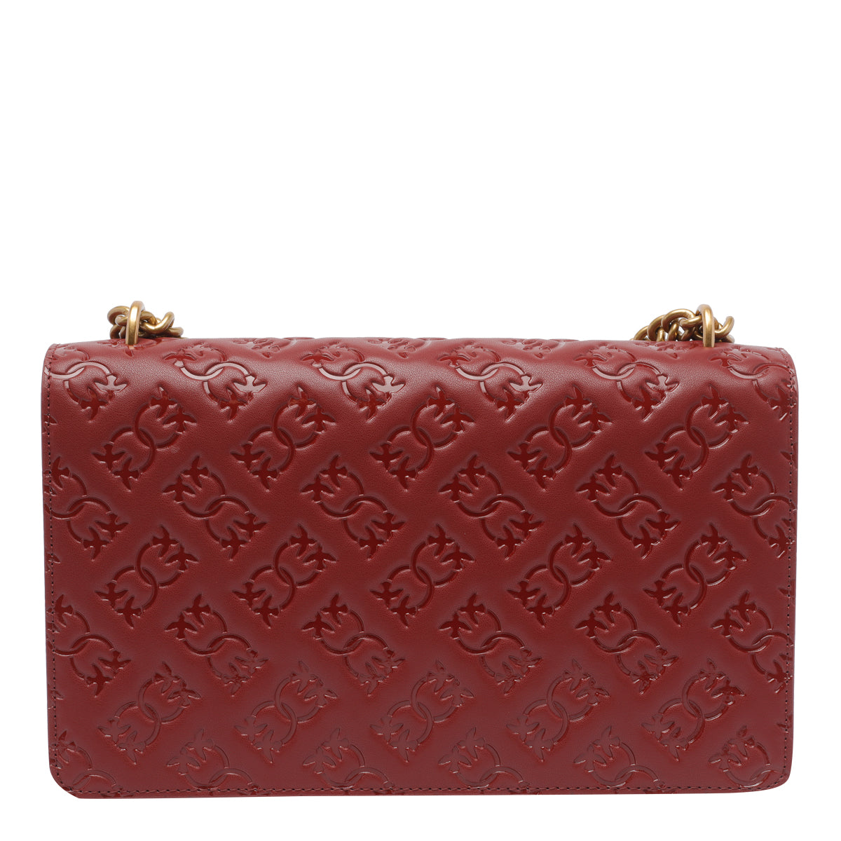 Pinko Bags Bordeaux Calf Leather