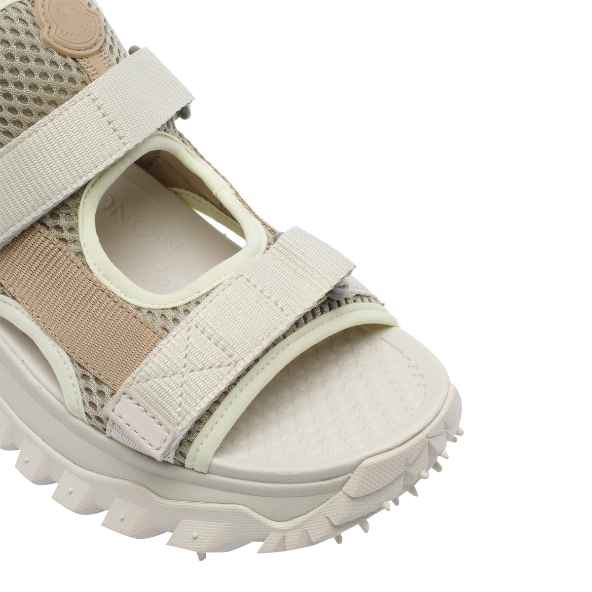 Moncler Sandals Beige Fabric/rubber Sole