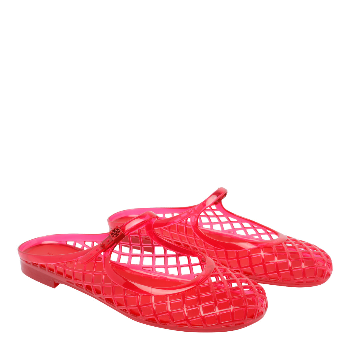 Tory Burch Sandals Red Rubber /rubber Sole