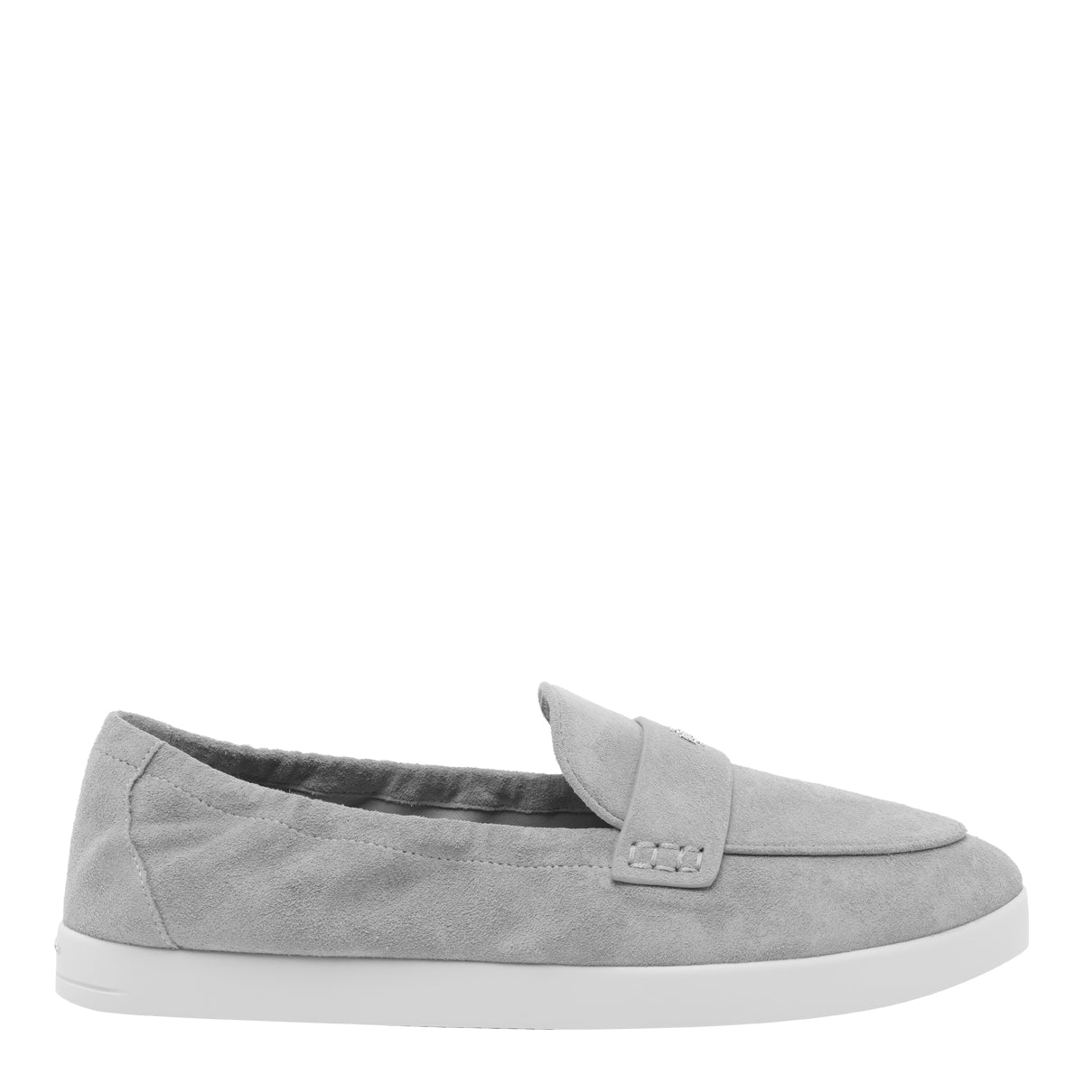Tory Burch Flat Shoes Blue Suede Leather/rubber Sole