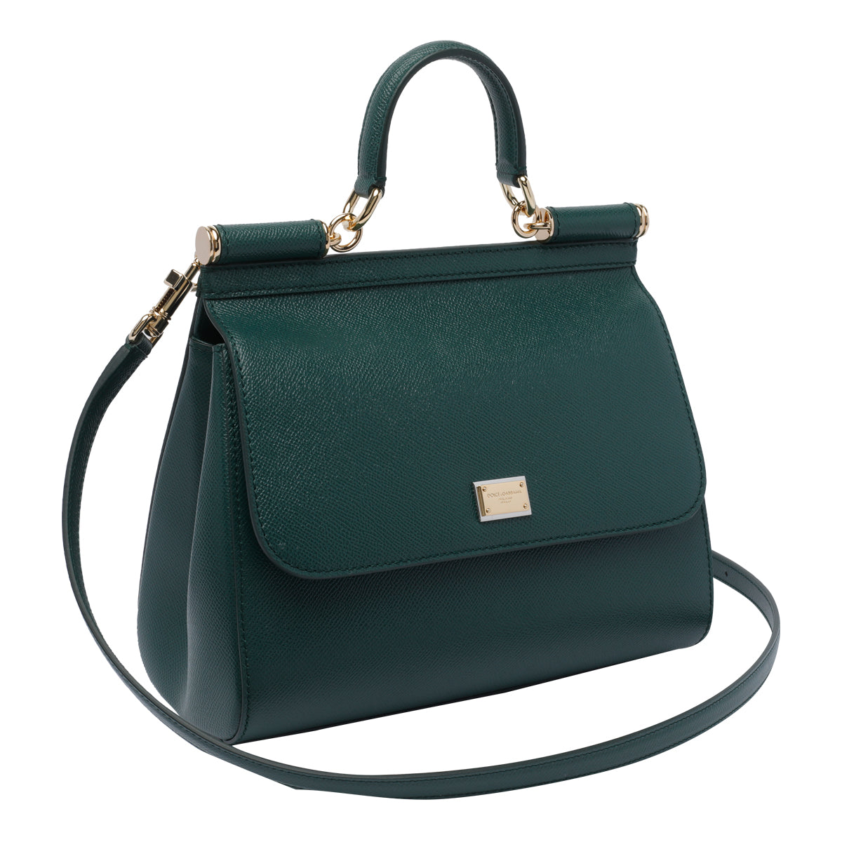 Dolce & Gabbana Bags Green Calf Leather
