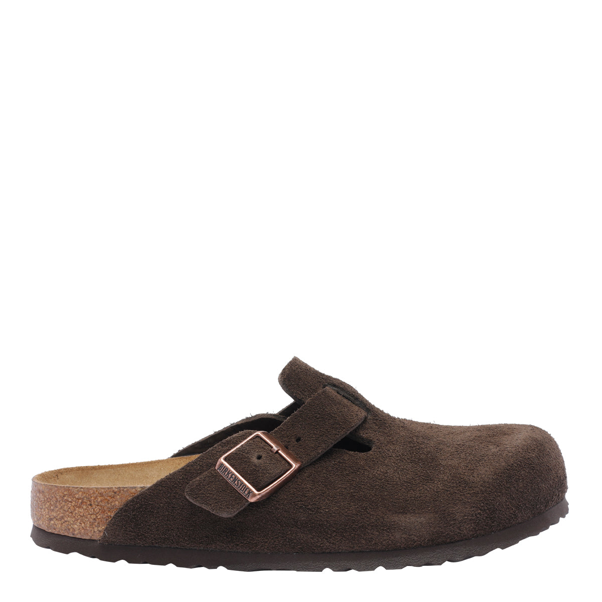 Birkenstock Sandals Brown Suede Leather/rubber Sole