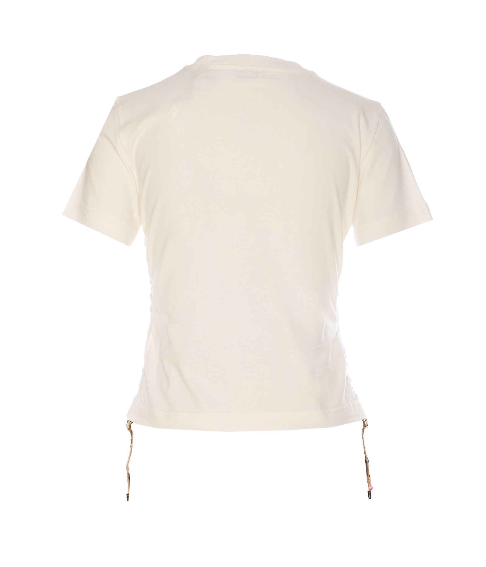 Burberry T-Shirts And Polos White Cotton