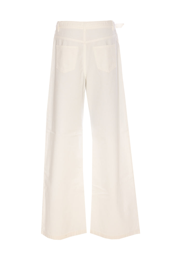 Twin-Set Jeans White Cotton