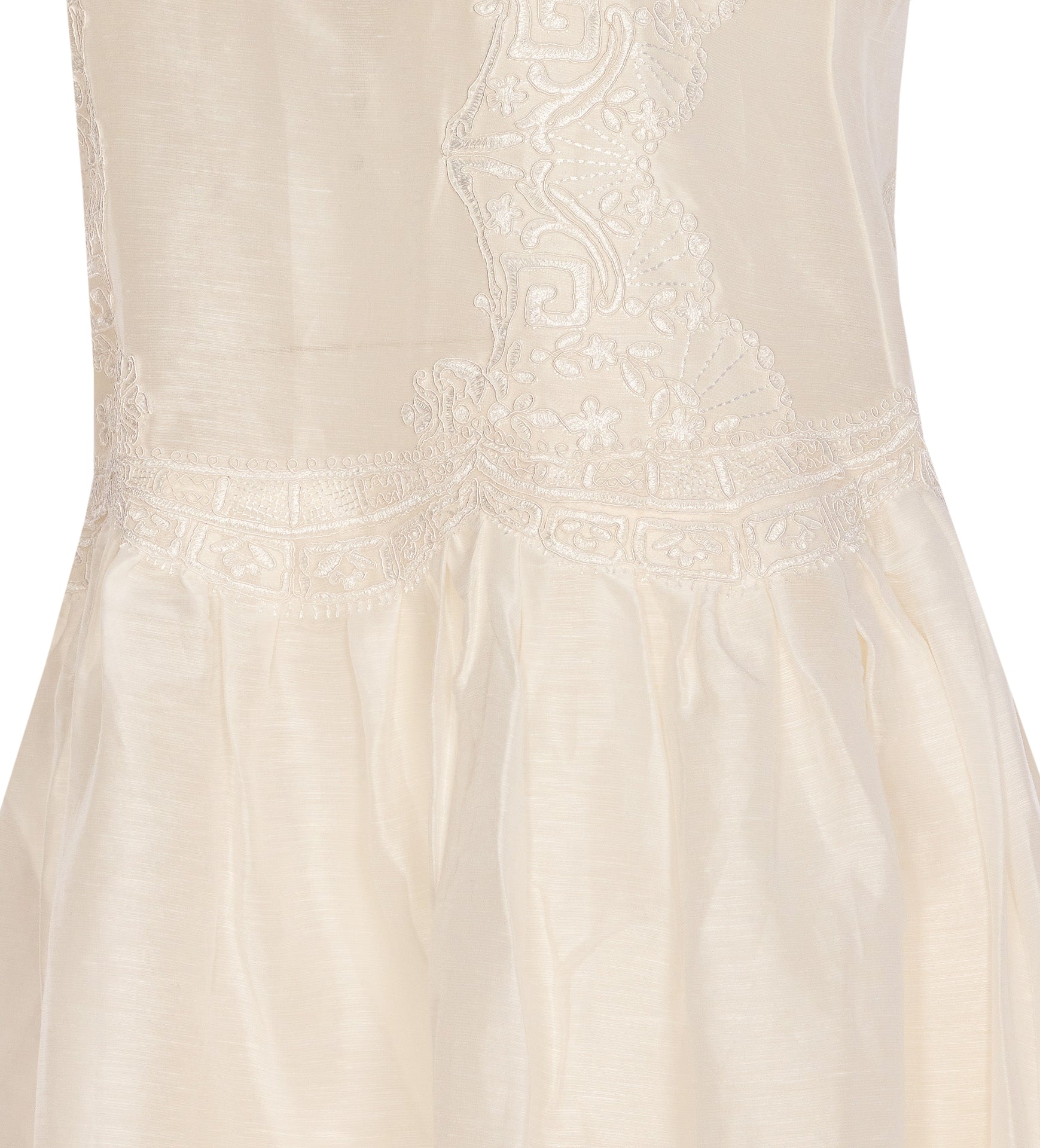 Maurizio Dresses White Linen