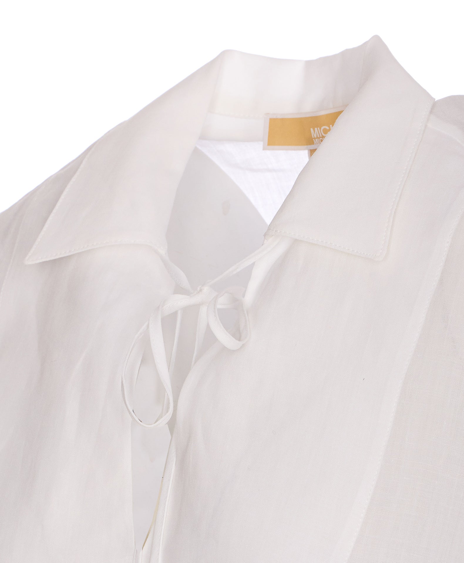 Michael Kors Shirts White Ramie
