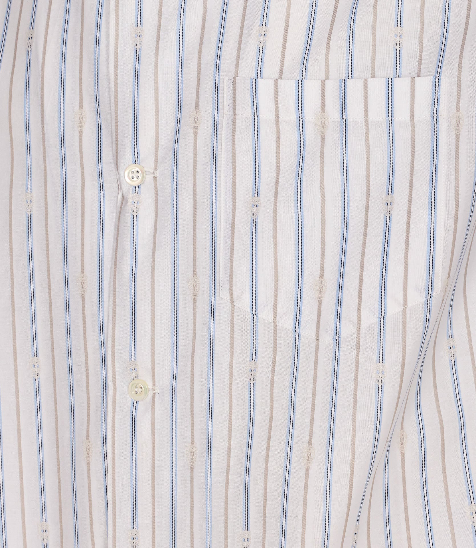 Alexander Mcqueen Shirts White Cotton