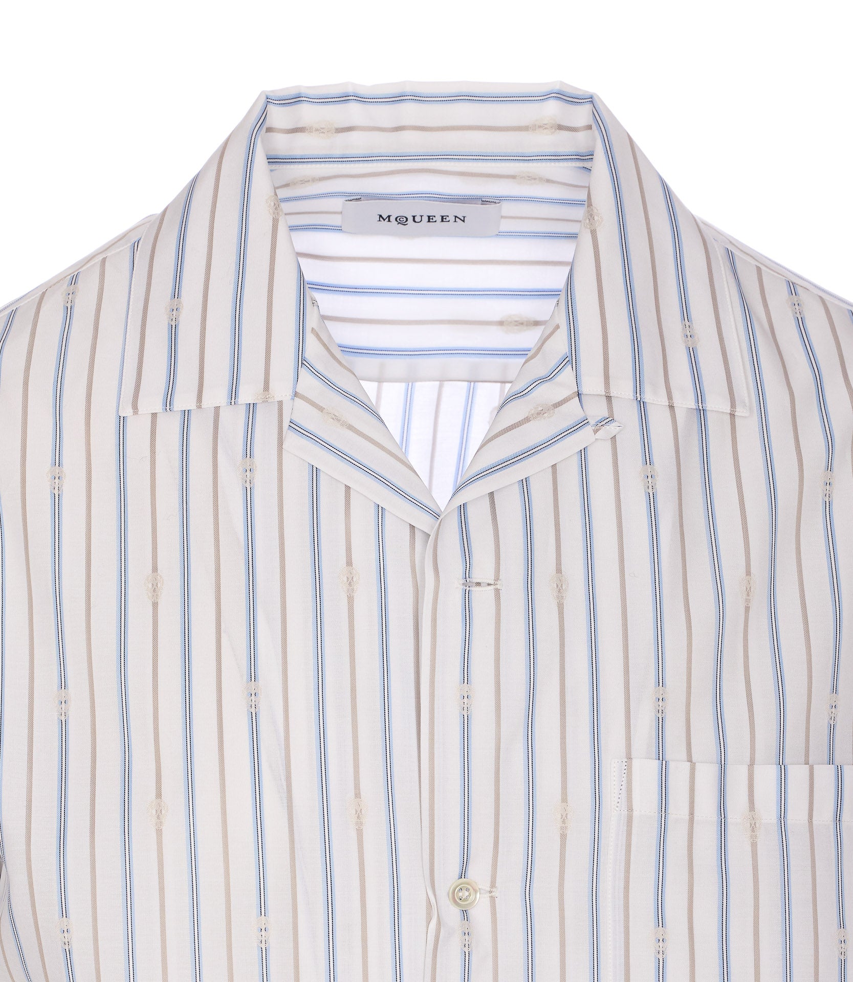 Alexander Mcqueen Shirts White Cotton