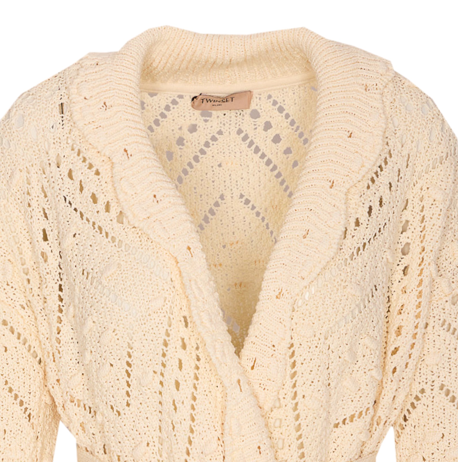 Twin-Set Sweaters White Cotton