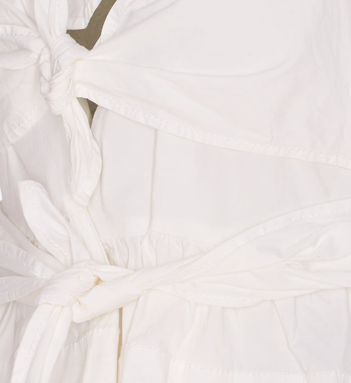 Ganni Shirts White Cotton