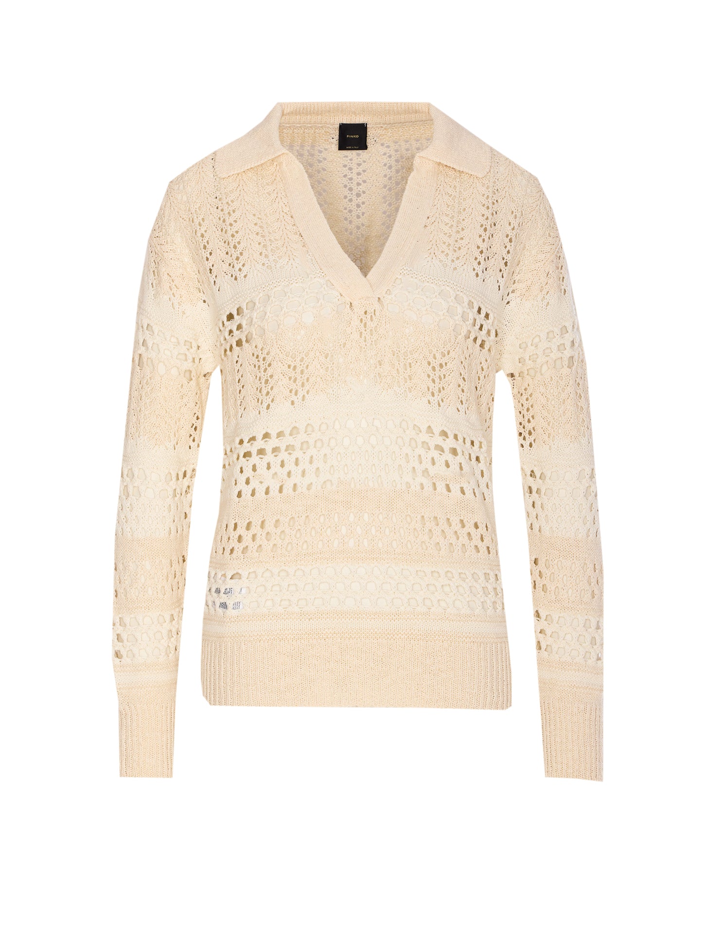 Pinko Sweaters White Linen