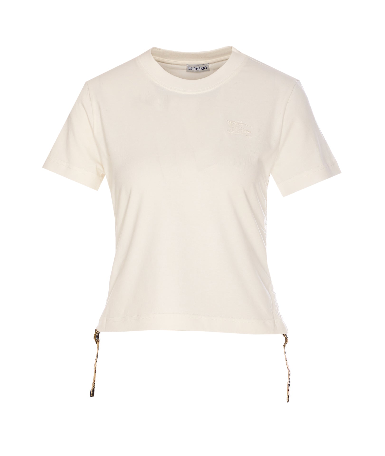 Burberry T-Shirts And Polos White Cotton