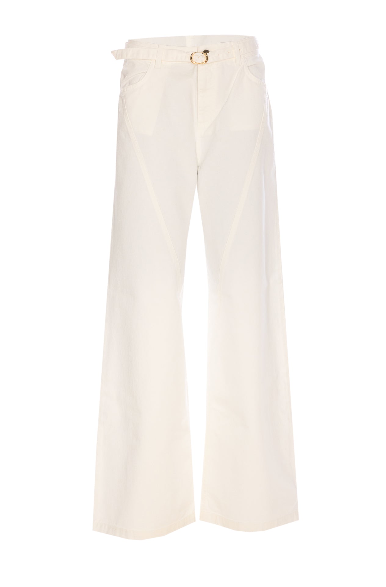 Twin-Set Jeans White Cotton