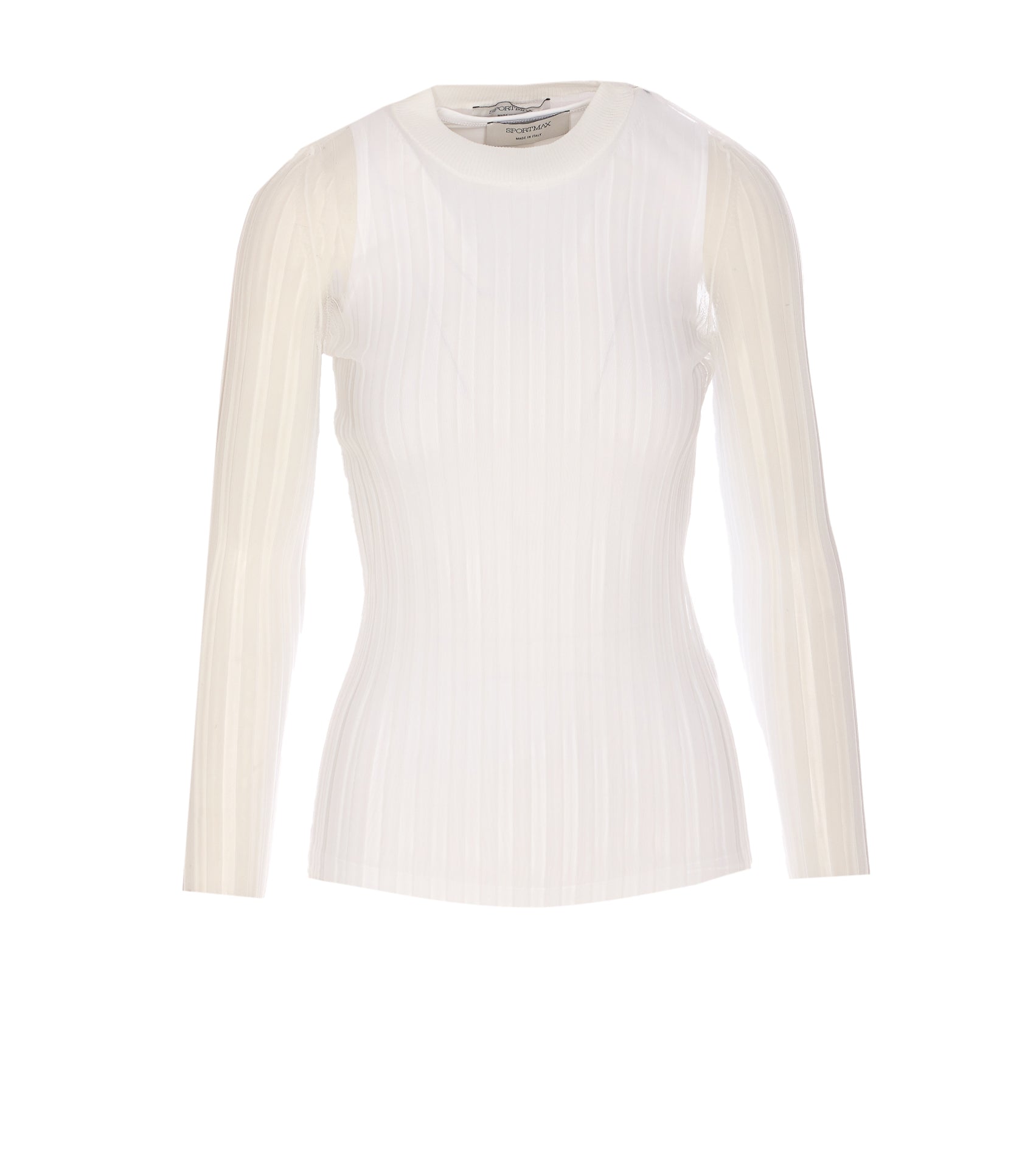 Sportmax Sweaters White Polyamide