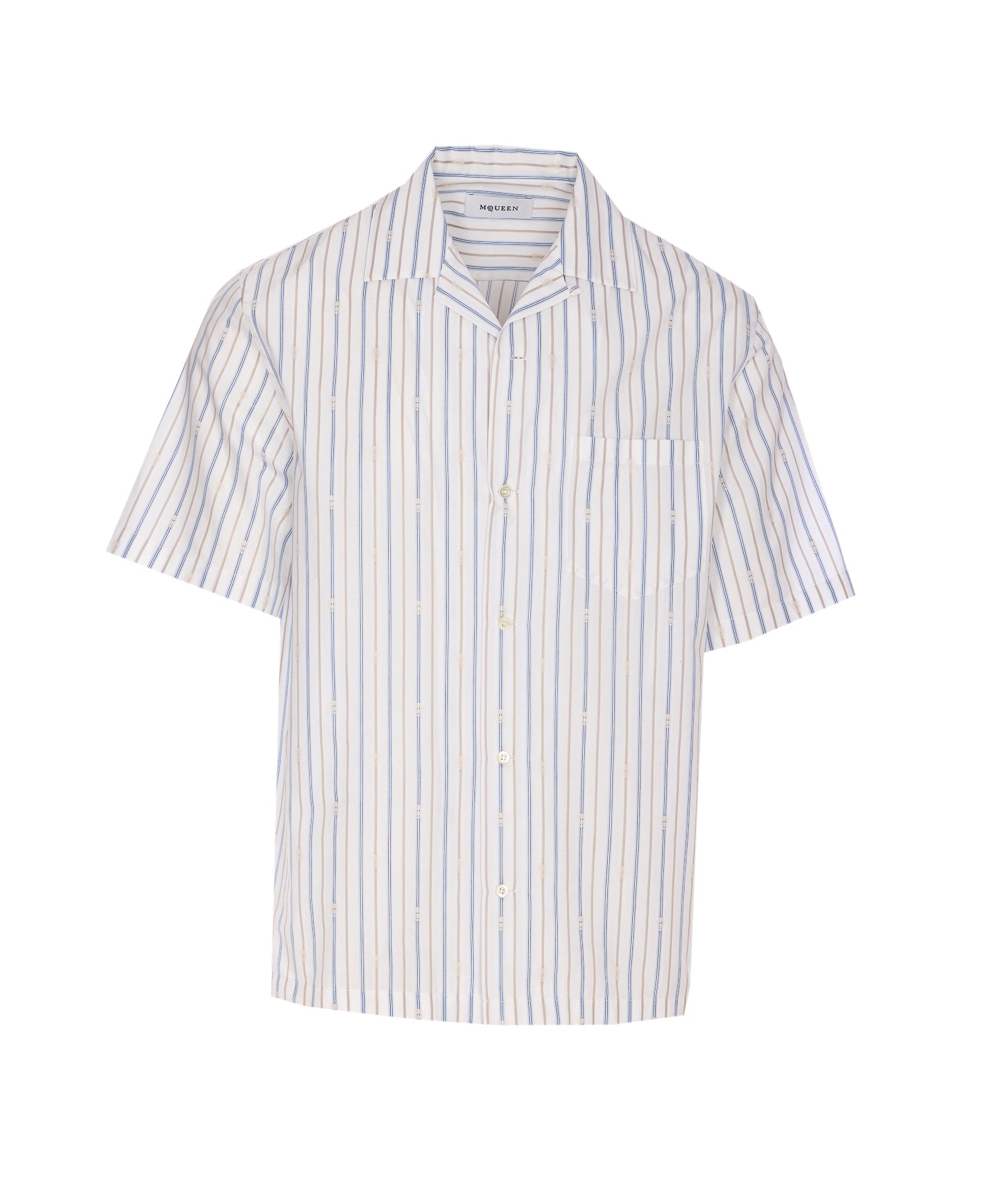 Alexander Mcqueen Shirts White Cotton