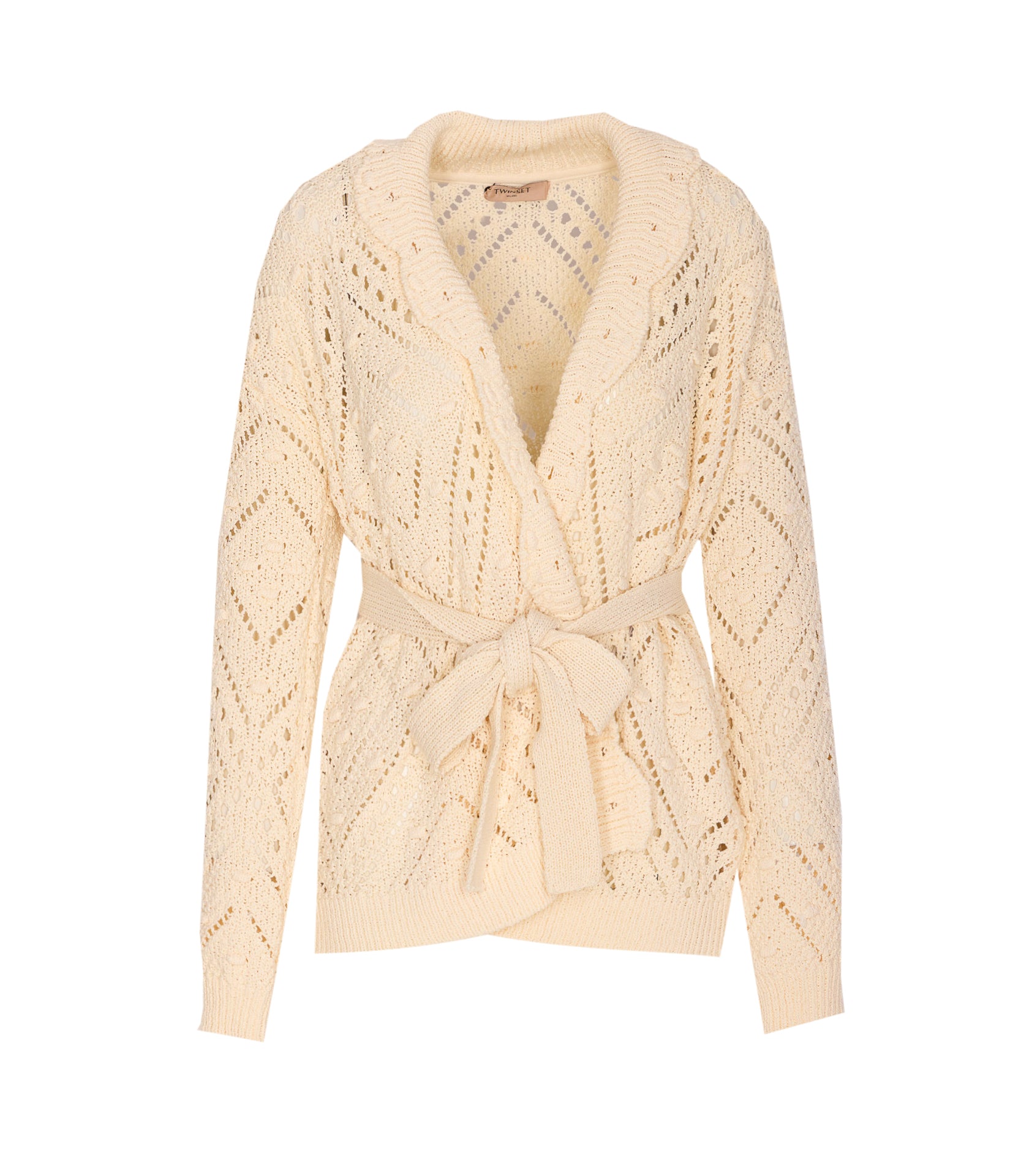 Twin-Set Sweaters White Cotton