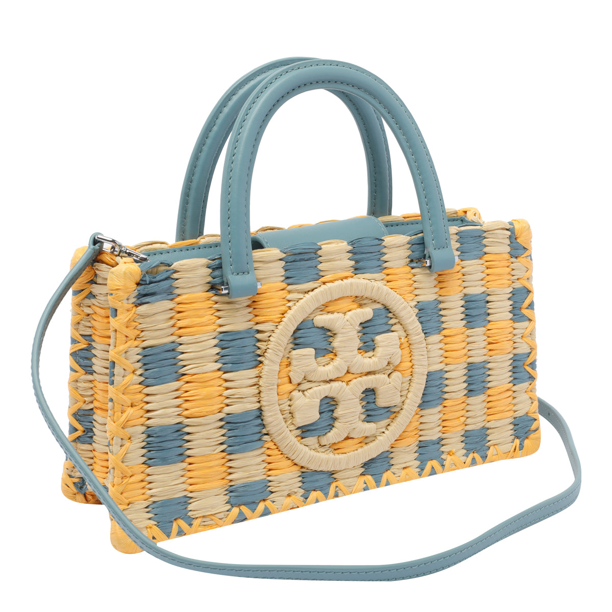 Tory Burch Bags Blue Raffia