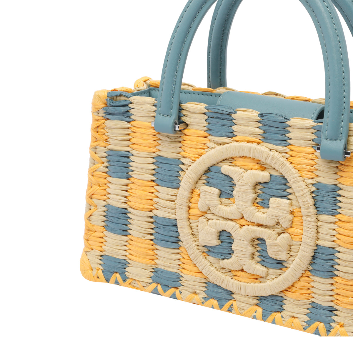 Tory Burch Bags Blue Raffia