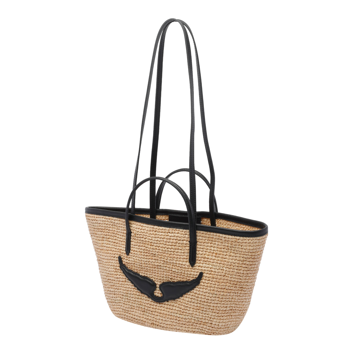 Zadig & Voltaire Bags Beige Raffia Leather Trim