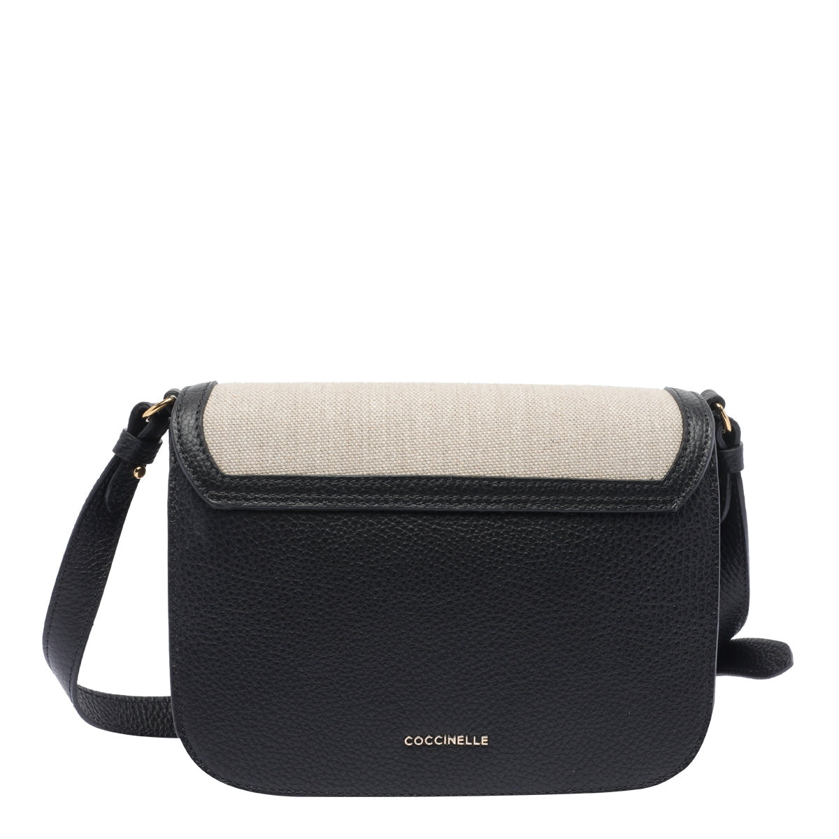 Coccinelle Bags Beige Fabric Calf Leather