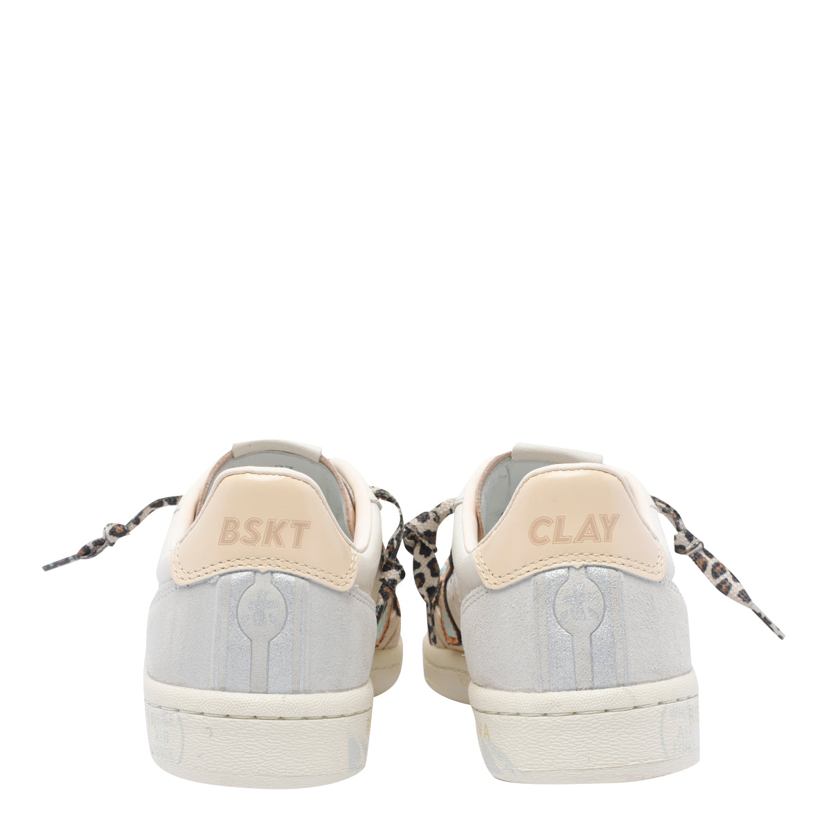 Premiata Sneakers Beige Calf Leather/rubber Sole