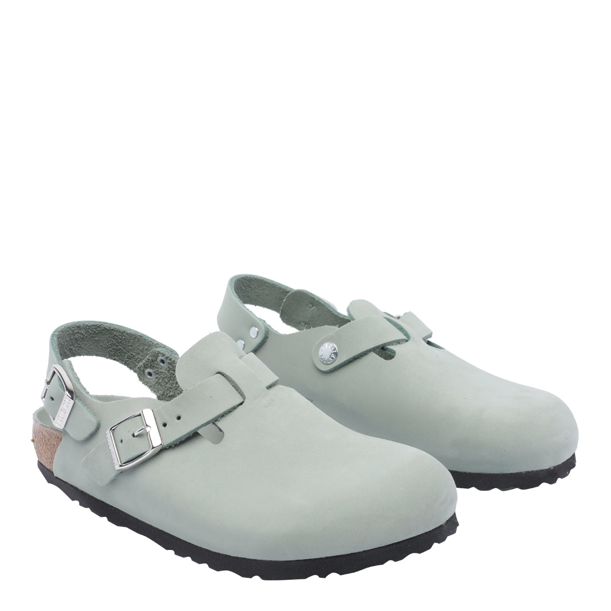 Birkenstock Sandals Green Calf Leather/rubber Sole