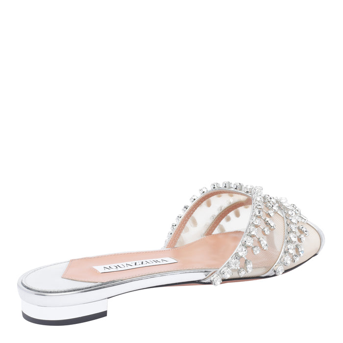 Aquazzura Sandals Silver