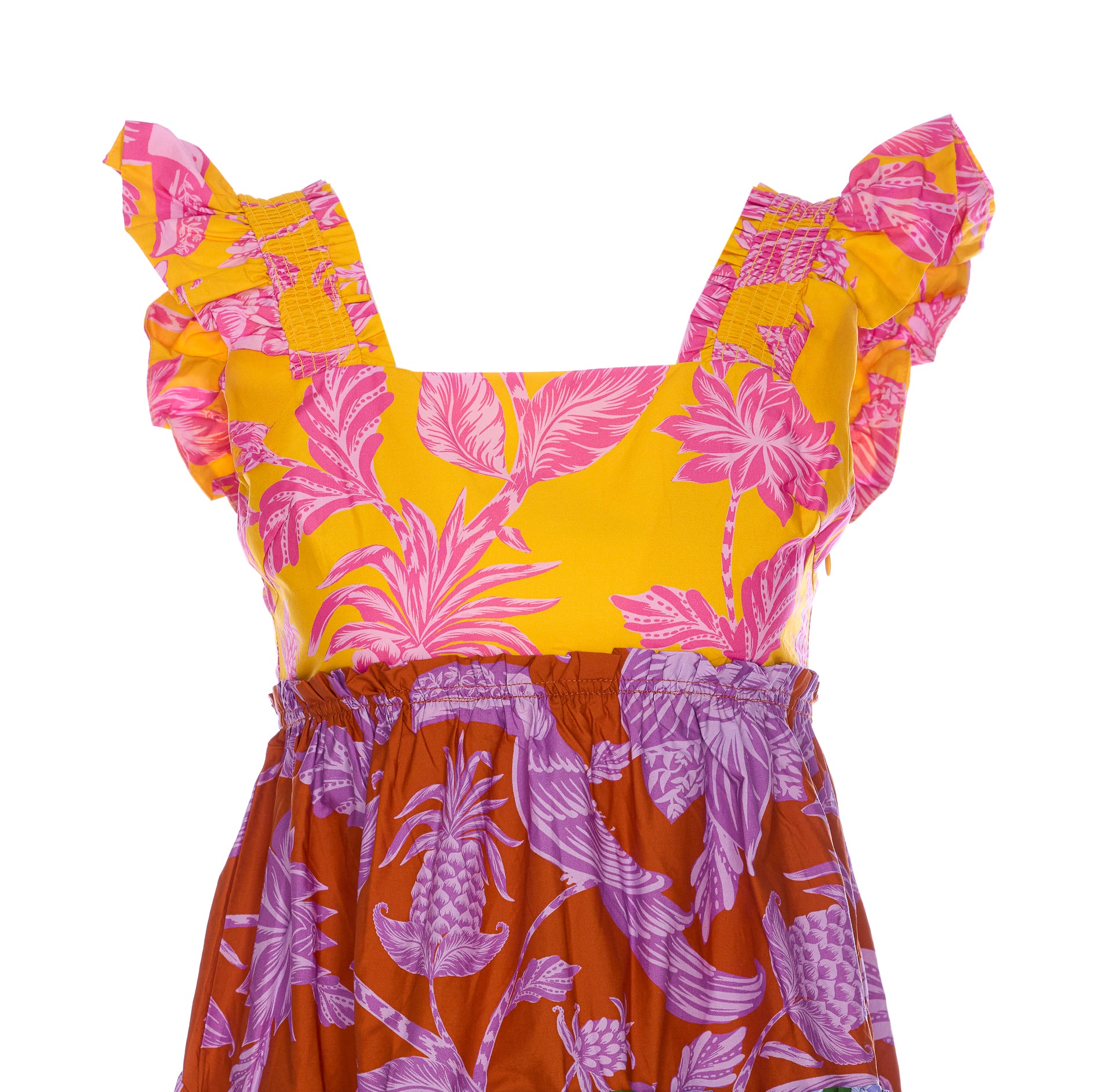 Farm Rio Dresses Multicolour Cotton