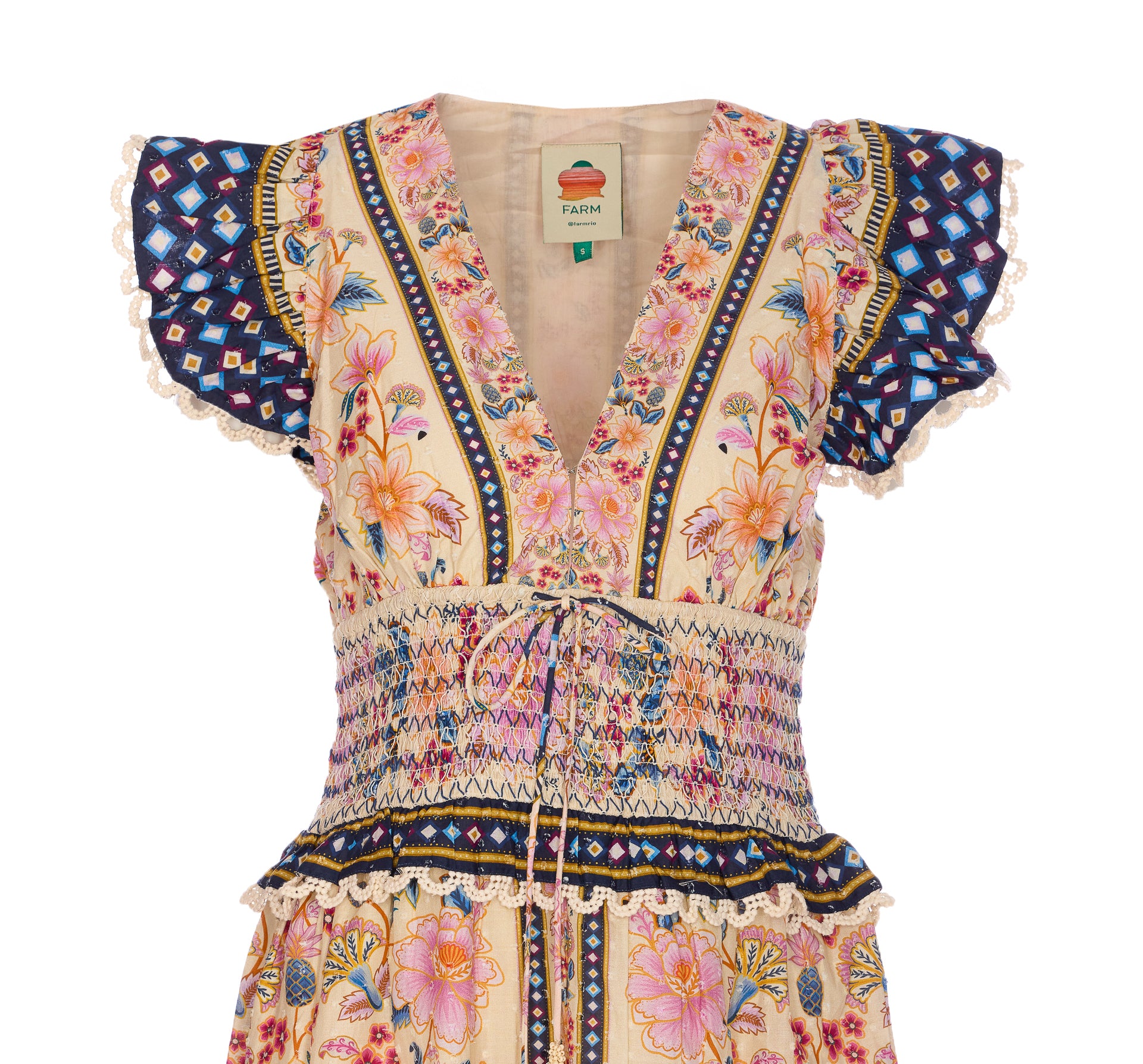 Farm Rio Dresses Multicolour Cotton