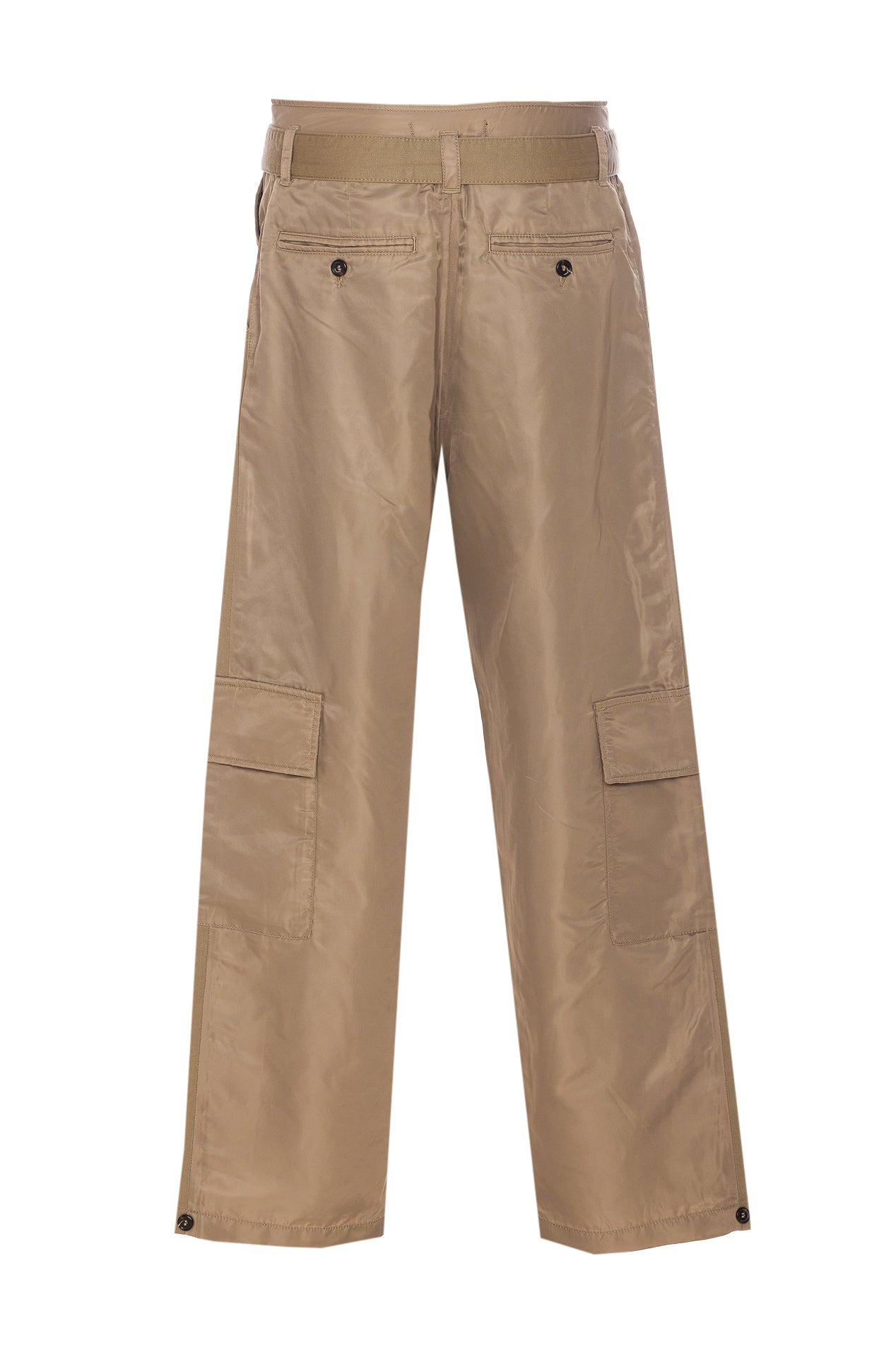 Pinko Trousers Beige Cotton
