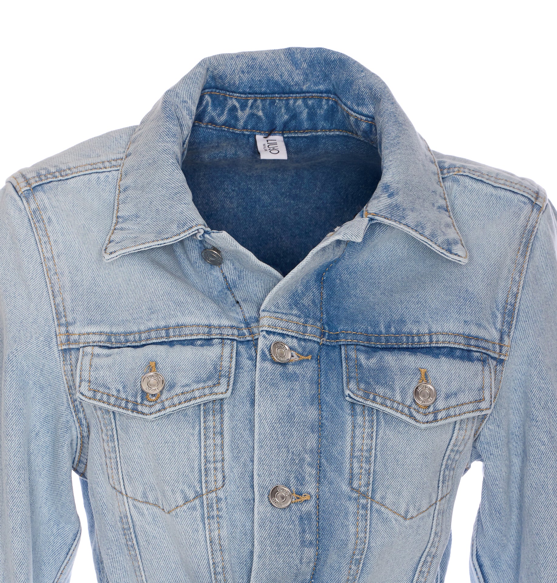 Liu Jo Jackets Blue Cotton