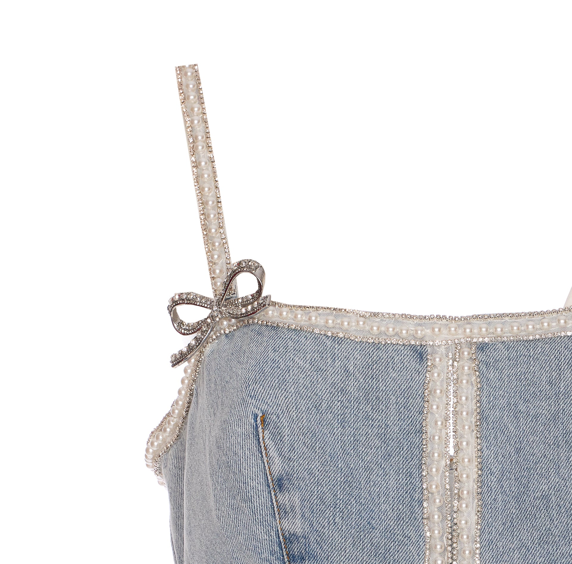 Self Portrait Dresses Blue Cotton