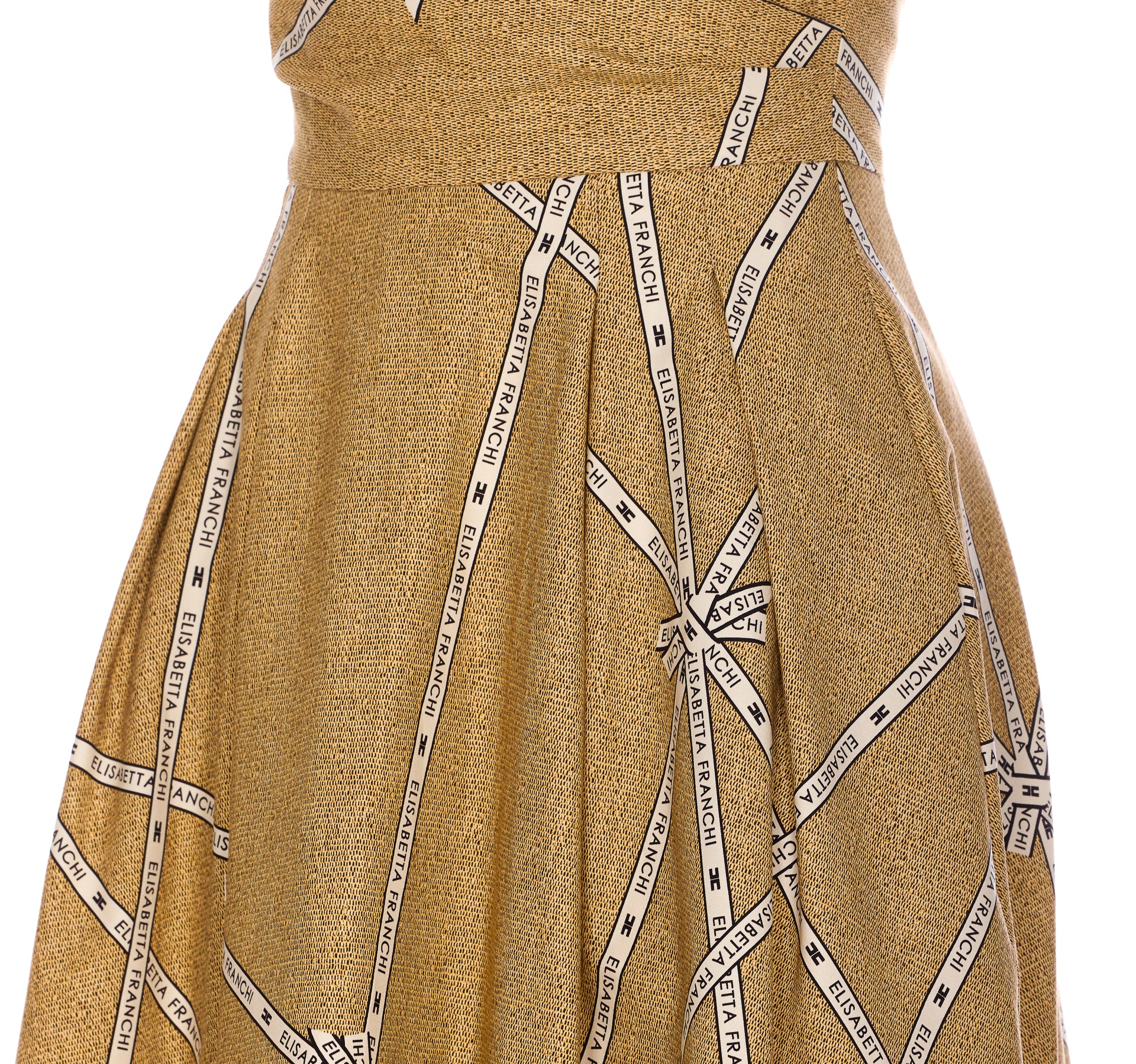 Elisabetta Franchi Dresses Yellow Cotton