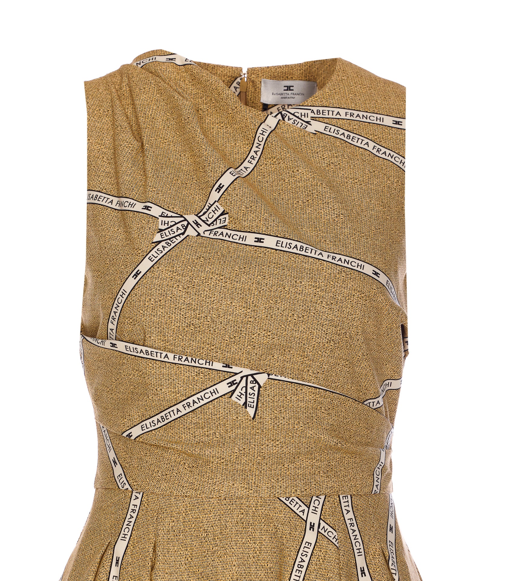Elisabetta Franchi Dresses Yellow Cotton