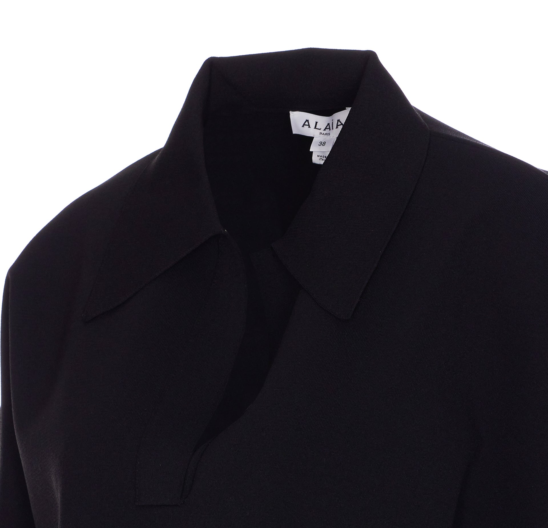 Alaia T-Shirts And Polos Black Viscose
